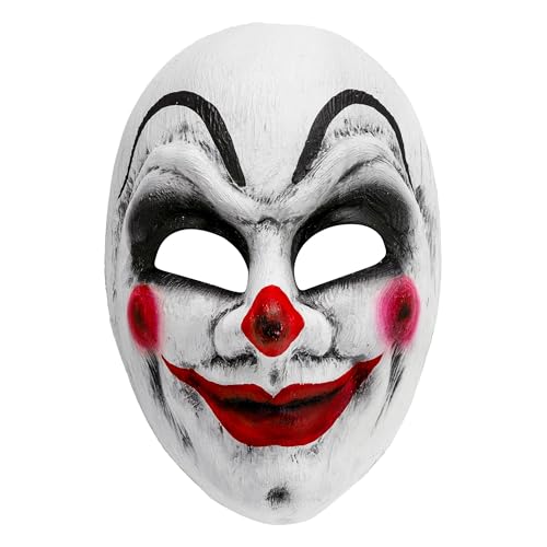 W WIDMANN MILANO Party Fashion - Maske Puppengesicht, Horror, Clown, Kunststoff, Porzellanpuppe, gruseliges Halloween Kostüm von W WIDMANN MILANO Party Fashion