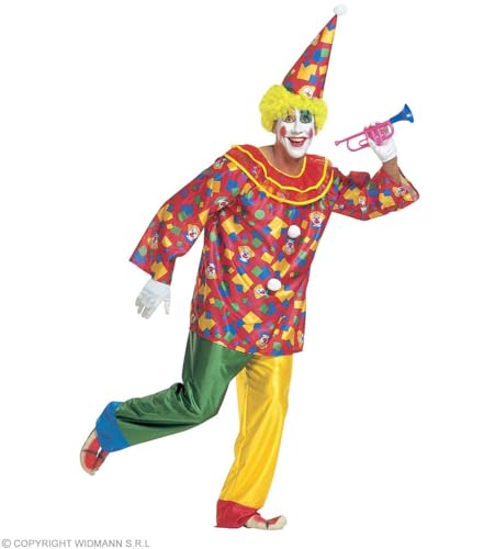 widmann 3158X Costume FUNNY CLOWN XL von WIDMANN