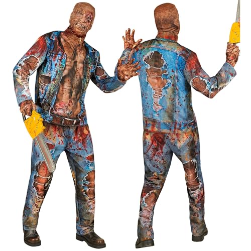 W WIDMANN MILANO Party Fashion - Zombie Kostüm Set mit Maske, Herren, komplettes Outfit für Halloween und Karneval W WIDMANN MILANO Party Fashion - Zombie Kostüm Set mit Maske, Herren, komplettes Outfit für Halloween und Karneval von W WIDMANN MILANO Party Fashion
