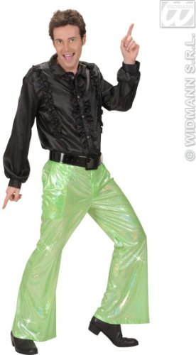 WIDMANN Equin Holographic Hose grün von W WIDMANN MILANO Party Fashion