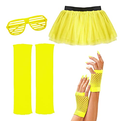 W WIDMANN MILANO Party Fashion - 80er Jahre Outfit, 4-teilig, Faschingskostüme, Zubehör W WIDMANN MILANO Party Fashion - 80er Jahre Outfit, 4-teilig, Faschingskostüme, Zubehör von W WIDMANN MILANO Party Fashion