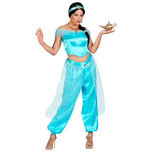 W WIDMANN MILANO Party Fashion - Kostüm Arabische Prinzessin, Märchen, Wunderlampe, Faschingskostüme, Blau W WIDMANN MILANO Party Fashion - Kostüm Arabische Prinzessin, Märchen, Wunderlampe, Faschingskostüme, Blau von W WIDMANN MILANO Party Fashion