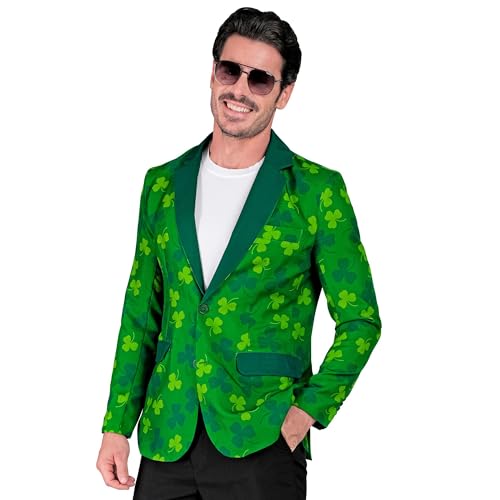 W WIDMANN MILANO Party Fashion - St. Patricks Day Jackett Herren, Anzug, Irland, Kleeblatt, irische Mottoparty von W WIDMANN MILANO Party Fashion