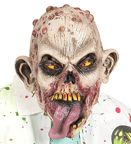 W WIDMANN MILANO Party Fashion 00510 - Halbmaske toxischer Zombie mit Haaren, Psycho, Halloween, Karneval, Mottoparty W WIDMANN MILANO Party Fashion 00510 - Halbmaske toxischer Zombie mit Haaren, Psycho, Halloween, Karneval, Mottoparty von W WIDMANN MILANO Party Fashion