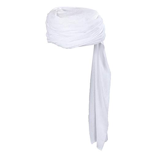 Widmann 01128 - Kopfbedeckung Weißer Turban, Araber, Scheich, Hut, Kostüm, Accessoire, Karneval, Mottoparty von W WIDMANN MILANO Party Fashion