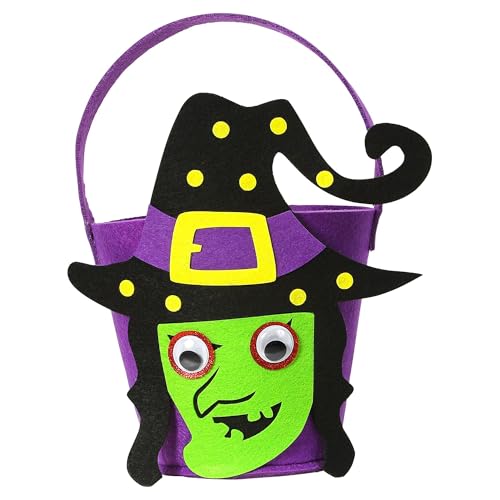 Widmann 01346 - Korb Süßes oder Saures Hexe, Tasche, Beutel, Halloween Widmann 01346 - Korb Süßes oder Saures Hexe, Tasche, Beutel, Halloween von W WIDMANN MILANO Party Fashion