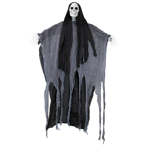 Widmann 03238 - Sensenmann, 153 cm, Dekoration, Halloween, Mottoparty von W WIDMANN MILANO Party Fashion