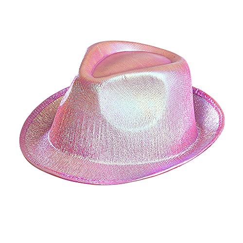 Widmann 0417N - Fedora, Perl Rosa, Hut, Kopfschmuck, Accessoire, Mottoparty, Karneval von W WIDMANN MILANO Party Fashion