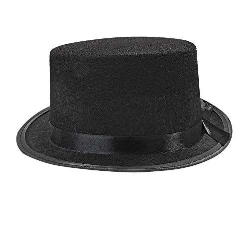 W WIDMANN MILANO Party Fashion 1676R - Filzzylinder, schwarz, Hut, Kopfbedeckung, Fasching, Karneval, Mottoparty W WIDMANN MILANO Party Fashion 1676R - Filzzylinder, schwarz, Hut, Kopfbedeckung, Fasching, Karneval, Mottoparty von W WIDMANN MILANO Party Fashion
