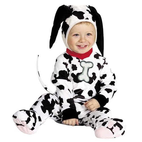 Widmann 2755D - Kleinkinderkostüm Dalmatiner, Baby, Hund, Karneval, Fasching, Mottoparty von W WIDMANN MILANO Party Fashion