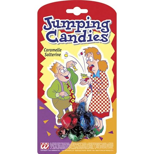 Widmann 4818Z - Scherzartikel, Set mit 3 springenden Bonbons, Fake Artikel, Zubehör, Karneval, Aprilscherz Widmann 4818Z - Scherzartikel, Set mit 3 springenden Bonbons, Fake Artikel, Zubehör, Karneval, Aprilscherz von W WIDMANN MILANO Party Fashion