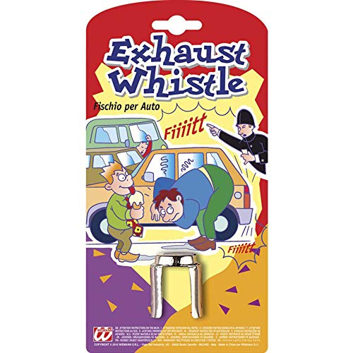Widmann 4843F - Scherzartikel, Auspuff Trillerpfeife, Fake Artikel, Pfeife, Zubehör, Karneval, Aprilscherz Widmann 4843F - Scherzartikel, Auspuff Trillerpfeife, Fake Artikel, Pfeife, Zubehör, Karneval, Aprilscherz von W WIDMANN MILANO Party Fashion
