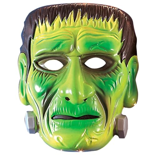 Widmann 54483 - Franken-Maske, aus Plastik, Frankenstein, Monster, Karneval, Mottoparty von W WIDMANN MILANO Party Fashion