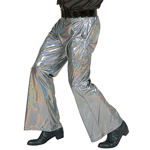 Widmann - 70er Jahre holografische Hose, Disco Fever, Fasching, Karneval, Mottoparty von W WIDMANN MILANO Party Fashion