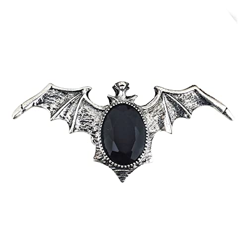 Widmann 7130N - Gotischer Fledermaus Ring mit Edelstein, Schmuck, Vampir, Hexe, Halloween, Mottoparty, Karneval von W WIDMANN MILANO Party Fashion