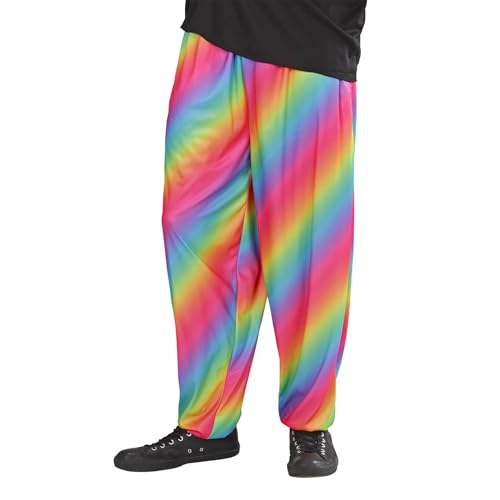 Widmann - 80er Jahre Hose, Regenbogen, Mottoparty, Karneval von W WIDMANN MILANO Party Fashion