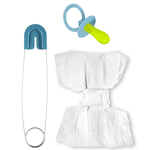 Widmann 82521 - Baby Set, Windel, Stecknadel und Schnuller von W WIDMANN MILANO Party Fashion