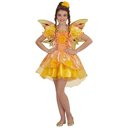 Widmann - Kinderkostüm Summer Fairy, Kleid, Flügel von W WIDMANN MILANO Party Fashion