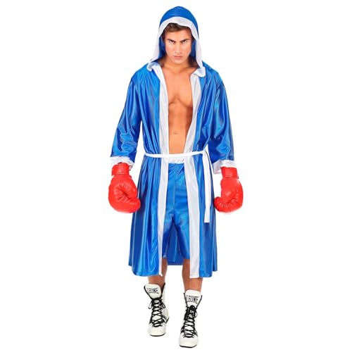 Widmann - Kostüm Boxer für Herren, Kickboxer, Faschingskostüme, Karneval von W WIDMANN MILANO Party Fashion