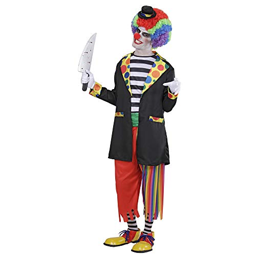 Widmann - Kostüm Horror Clown, Jacke mit Hemd, Hose, Socken und Hut, Halloween, Karneval von W WIDMANN MILANO Party Fashion