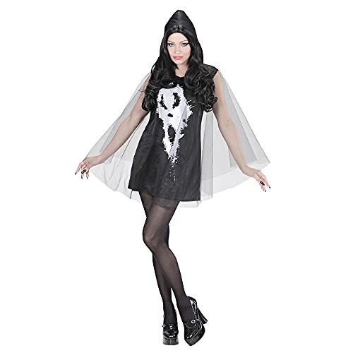 Widmann - Kostüm Screaming Ghost Lady, Kleid, Poncho, Halloween, Karneval, Mottoparty von W WIDMANN MILANO Party Fashion