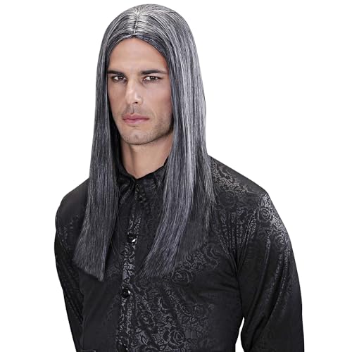 Widmann N9204 - Dream Hair Perücke Viktor, grau, hohe Qualität, Mottoparty, Karneval von W WIDMANN MILANO Party Fashion