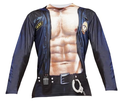 W WIDMANN MILANO Party Fashion - Shirt Polizist, Longsleeve, Kostümoberteil, Karneval W WIDMANN MILANO Party Fashion - Shirt Polizist, Longsleeve, Kostümoberteil, Karneval von W WIDMANN MILANO Party Fashion