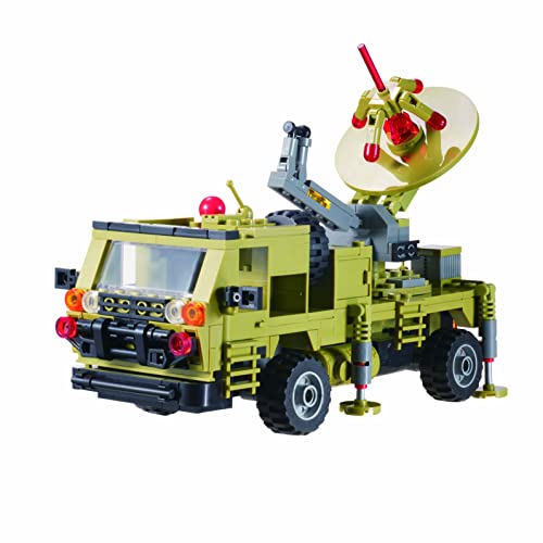 W WISE BLOCK RC Jeep Police-Fahrzeug, 302 Stück von W WISE BLOCK