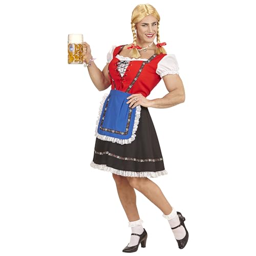 W WIDMANN MILANO Party Fashion - Kostüm Bayerin für Männer, Trachtenkleid, Bierfest, Volksfest, Junggesellenabschied, Fasching von W WIDMANN MILANO Party Fashion