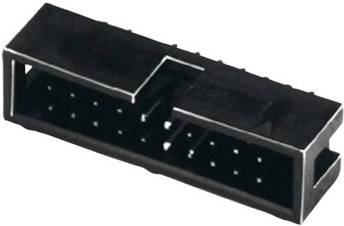 W & P Products 137-26-1-00-2 Stiftleiste Rastermaß: 2.54mm Polzahl Gesamt: 26 Anzahl Reihen: 2 von W & P Products