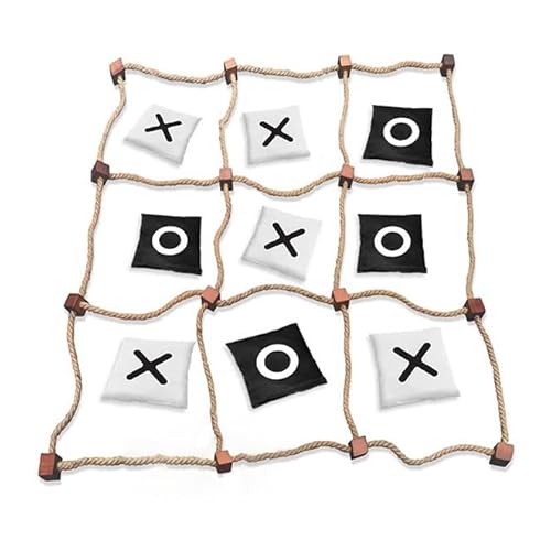 Große tic-tac-toe XO Schach Spiel, outdoor Indoor Sport Spiel, Spaß Spiel für early Kindheit Bildung, balancing Hand Gehirn von W2equation