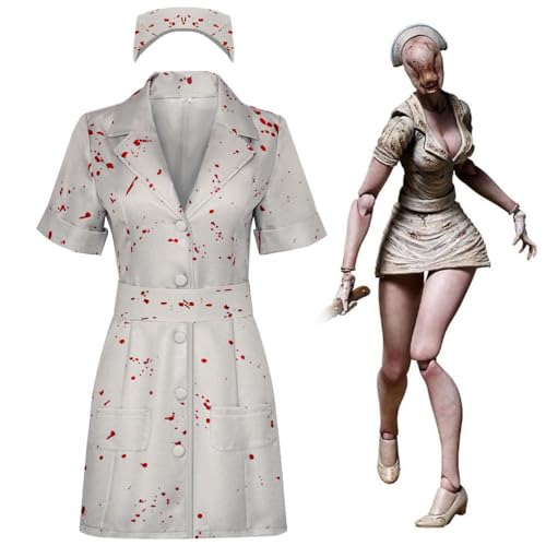 Krankenhaus Cosplay Costume Silent Hill Remake Horror Zombie Krankenhaus-Role Play Krankenhaus Cosplay Costume Silent Hill Remake Horror Zombie Krankenhaus-Role Play von W2equation