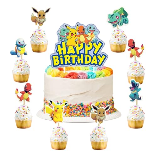 25Tortendeko Geburtstag Kinder,Kuchen Deko, Happy Birthday Kuchendekoration + Cake Topper Cupcake + Tortenfiguren Kindergeburtstag, Tortendekoration Kinder für Jungen/Mädchen 25Tortendeko Geburtstag Kinder,Kuchen Deko, Happy Birthday Kuchendekoration + Cake Topper Cupcake + Tortenfiguren Kindergeburtstag, Tortendekoration Kinder für Jungen/Mädchen von WABVAB