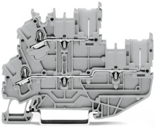 WAGO 2022-2203/999-953 Basisklemme 5.20mm Push-In-Klemme Grau 50St. von WAGO