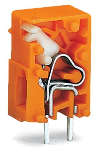 WAGO 741-912 Federkraftklemmblock 2.50mm² Polzahl 1 Orange 2880St. von WAGO