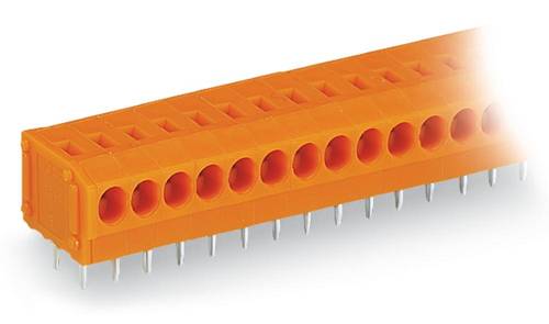 WAGO 235-104/330-000 Federkraftklemmblock 0.75mm² Polzahl (num) 4 Orange 280St. von WAGO