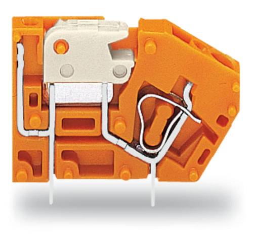 WAGO Federkraftklemmblock Orange 742-106 Inhalt: 384St. von WAGO