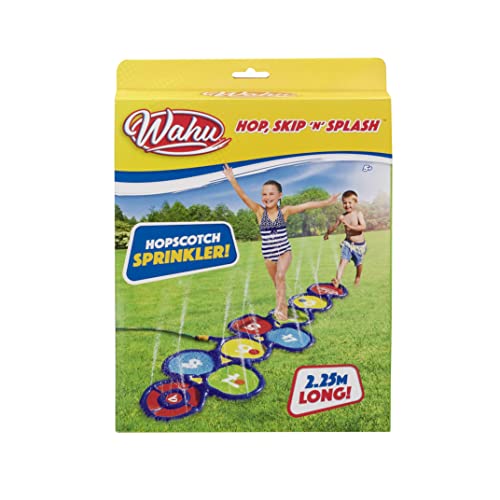Wahu Backyard Hop Skip and Splash, Outdoor-Spiel für Kinder ab 5 Jahren, Wassermate Kinder Wahu Backyard Hop Skip and Splash, Outdoor-Spiel für Kinder ab 5 Jahren, Wassermate Kinder von WAHU