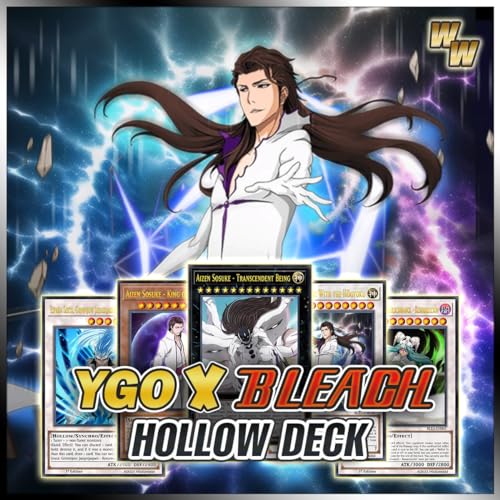 WAIFUWORLD SHOP YGO x Bleach TCG | Espada Deck | Yu-Gi-Oh! Deck im Theme Bleach Espada | Trading Card Game | Bleach Sammelkartenspiel | Bleach Manga | 1 x 1 Deck von WAIFUWORLD SHOP