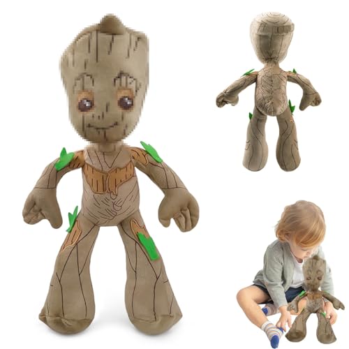 WAIMXDAO Groot Kuscheltier, 30cm Groot Plüschtier, Groot Baum Mann, Groot Kuscheltier Plüsch Spielzeug, Plüsch Stofftier Spielzeug,Für Kinder Jungen Mädchen Geburtstag Party Geschenke (D) von WAIMXDAO