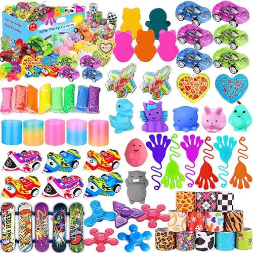 WAKSOX Mitgebsel Kindergeburtstag Mitgebsel Set 69 Stück, Kindergeburtstag Gastgeschenke Mädchen Jungen, Kinder Give Aways, Party Mitgebsel Gastgeschenke Zubehör Deko für Partybeutelfüller WAKSOX Mitgebsel Kindergeburtstag Mitgebsel Set 69 Stück, Kindergeburtstag Gastgeschenke Mädchen Jungen, Kinder Give Aways, Party Mitgebsel Gastgeschenke Zubehör Deko für Partybeutelfüller von WAKSOX