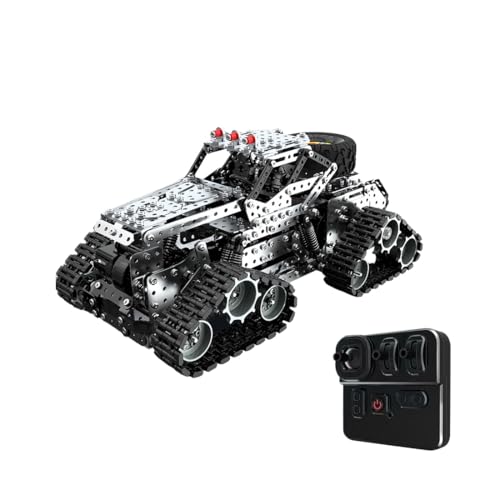 WANENGEDIY 3D DIY Metall Engineering Puzzle Fahrzeug Montage Modell Bausatz Mechanische LKW Elektro RC Off-Road Auto Modell Mechanisches Metallpuzzle für Erwachsene - 1292 Teile von WANENGEDIY