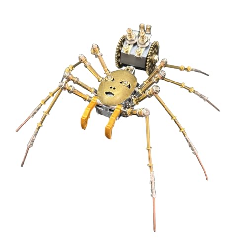 WANENGEDIY 3D Metall Puzzle Cyborg-Spinne, 186 Teile DIY-Montage Steampunk 3D Mechanische Puzzle Modellbausatz mit Werkzeugen, Adventskalender 2025 Geschenke WANENGEDIY 3D Metall Puzzle Cyborg-Spinne, 186 Teile DIY-Montage Steampunk 3D Mechanische Puzzle Modellbausatz mit Werkzeugen, Adventskalender 2025 Geschenke von WANENGEDIY