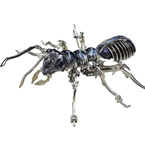 WANENGEDIY 3D Metall Puzzle Insekt, 150+ Teile DIY-Montage Steampunk 3D Mechanische Puzzle Ameise Modellbausatz mit 360-Grad-Rotationsfunktion, Adventskalender 2025 Geschenke WANENGEDIY 3D Metall Puzzle Insekt, 150+ Teile DIY-Montage Steampunk 3D Mechanische Puzzle Ameise Modellbausatz mit 360-Grad-Rotationsfunktion, Adventskalender 2025 Geschenke von WANENGEDIY