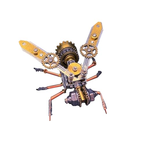 WANENGEDIY 3D Metall Puzzle Insekt, DIY-Montage Steampunk 3D Mechanische Puzzle Biene Modellbausatz mit Werkzeugen, Adventskalender 2025 Geschenke WANENGEDIY 3D Metall Puzzle Insekt, DIY-Montage Steampunk 3D Mechanische Puzzle Biene Modellbausatz mit Werkzeugen, Adventskalender 2025 Geschenke von WANENGEDIY
