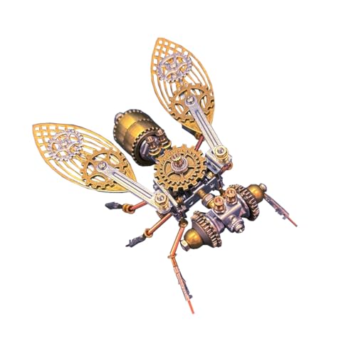 WANENGEDIY 3D Metall Puzzle Insekt, DIY-Montage Steampunk 3D Mechanische Puzzle Fliegen Modellbausatz mit Werkzeugen, Adventskalender 2025 Geschenke WANENGEDIY 3D Metall Puzzle Insekt, DIY-Montage Steampunk 3D Mechanische Puzzle Fliegen Modellbausatz mit Werkzeugen, Adventskalender 2025 Geschenke von WANENGEDIY