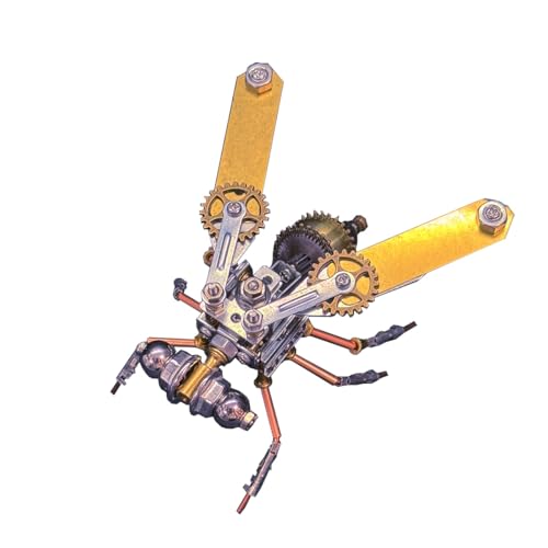 WANENGEDIY 3D Metall Puzzle Insekt, DIY-Montage Steampunk 3D Mechanische Puzzle Fliegen Modellbausatz mit Werkzeugen, Adventskalender 2025 Geschenke WANENGEDIY 3D Metall Puzzle Insekt, DIY-Montage Steampunk 3D Mechanische Puzzle Fliegen Modellbausatz mit Werkzeugen, Adventskalender 2025 Geschenke von WANENGEDIY