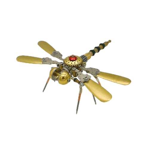 WANENGEDIY 3D Metall Puzzle Libelle, 80+ Teile DIY-Montage Steampunk 3D Mechanische Puzzle Insekt Modellbausatz, Wohndeko Adventskalender 2025 Geschenke WANENGEDIY 3D Metall Puzzle Libelle, 80+ Teile DIY-Montage Steampunk 3D Mechanische Puzzle Insekt Modellbausatz, Wohndeko Adventskalender 2025 Geschenke von WANENGEDIY