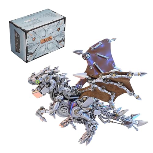 WANENGEDIY 3D Metall Puzzle Q Version Papillon, 1450+ Teile DIY-Montage Steampunk 3D Mechanische Puzzle Tiere Modellbausatz mit Werkzeugen, Wohndeko Adventskalender 2025 Geschenke WANENGEDIY 3D Metall Puzzle Q Version Papillon, 1450+ Teile DIY-Montage Steampunk 3D Mechanische Puzzle Tiere Modellbausatz mit Werkzeugen, Wohndeko Adventskalender 2025 Geschenke von WANENGEDIY