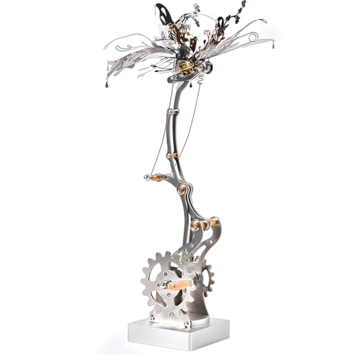 WANENGEDIY 3D Metall Puzzle Schmetterling mit mechanischem Getriebe, DIY-Montage Steampunk 3D Mechanische Puzzle Schmetterling Modellbausatz mit Werkzeugen, Adventskalender 2025 Geschenke WANENGEDIY 3D Metall Puzzle Schmetterling mit mechanischem Getriebe, DIY-Montage Steampunk 3D Mechanische Puzzle Schmetterling Modellbausatz mit Werkzeugen, Adventskalender 2025 Geschenke von WANENGEDIY